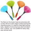 4 Pack 10 inch Microfiber Duster, Feather Duster, Grips Microfiber Delicate Duster for Cleaning Keyboard, Computer Screen, Books, Photo Frames, Picture Frames, Knick-knacks view 4