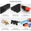 3m - 11m Extension Pole Squeegee Window Washer Combo Telescopic Pole for Window Cleaning Pole Water Brush Extendable Cleaner Conservatory Roof ?0/50cm Brush Head?/a> view 3