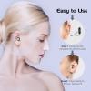 Dahuyoo Ear Plugs for Noise Reduction, Reusable Silicone Earplugs,33dB Noise Cancelling,2 Pair Waterproof Earplugs,Hearing Protection,Noise Cancelling Earplugs for Sleeping,Snoring,Work,Concert,Study view 2