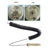 Wood Handle Long Cleaning Brush Water Pipe Drainage Dredge Tool Flexible Cleaner Brush Radiator Duster Long-haired Cleaning Dust view 4