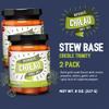 Chilau Stew Base - Creole Trinity (2 Pack, 8oz) Elevate Your Culinary Creations with a Burst of Creole Flavor! Ideal for Gumbo, Red Beans & Rice, Enchiladas, and More. Authentic Southern Hospitality view 3