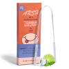 Arsh Tongue Scraper for Adults Stainless Steel Tongue Cleaner for Oral Care & Hygiene Tongue Cleaner for Men and Women Tongue Scrubber for Reduce Bad breath100% Metal Tongue Cleaner view 1