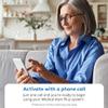 ADT Medical Alert Plus - in-Home Medical Alert System for Seniors - Cellular 4G Coverage, 600ft Pendant Range, Home Temperature Monitoring, 24/7 U.S. Based Monitoring (Black Wristband) view 2