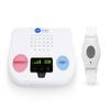ADT Medical Alert Plus - in-Home Medical Alert System for Seniors - Cellular 4G Coverage, 600ft Pendant Range, Home Temperature Monitoring, 24/7 U.S. Based Monitoring (White Wristband) view 1