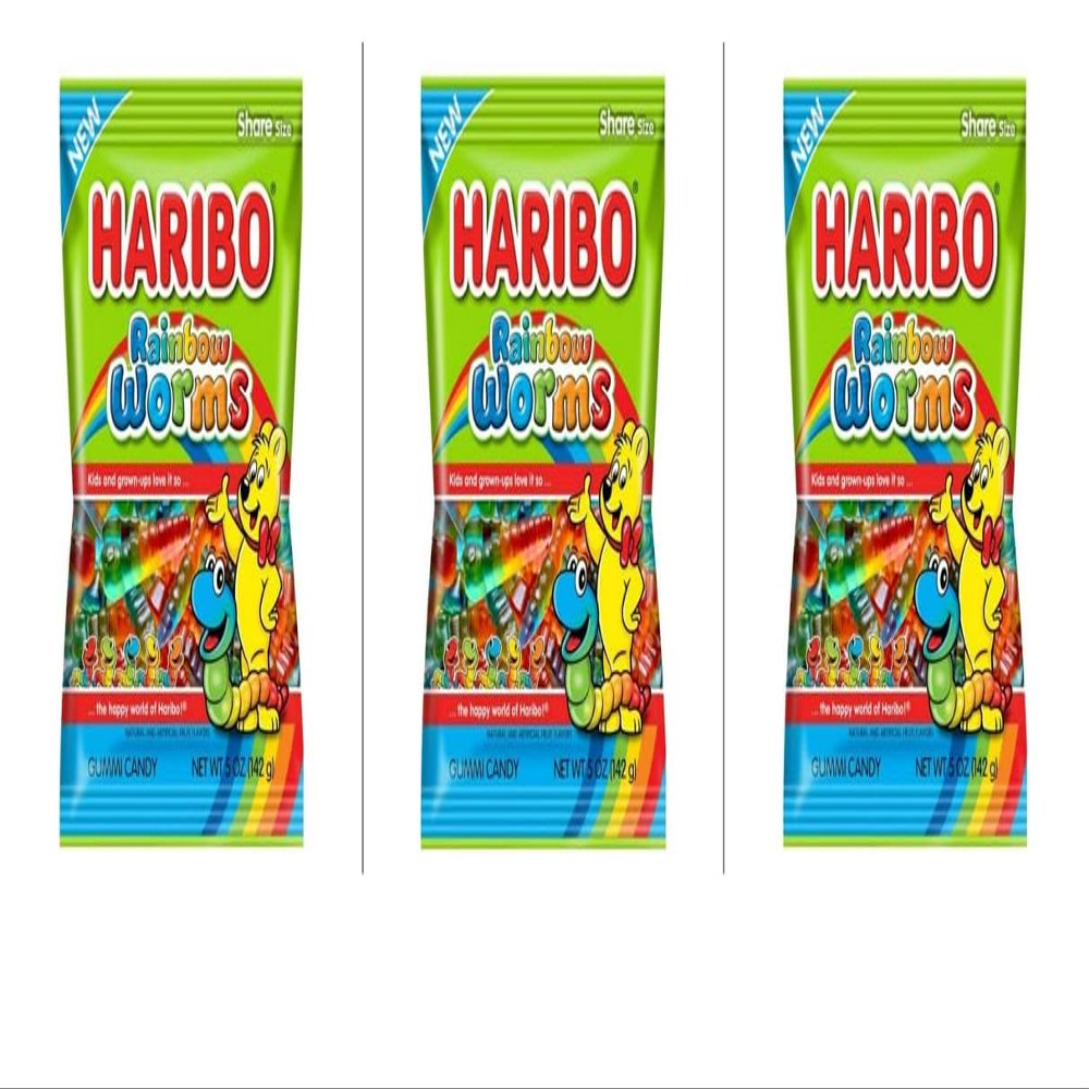 Needzo Berry Clouds Gummy Candy, Share Size Bags of Fruit Flavored Candies, 4.1 Ounces Each (Pack of 3)