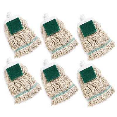 12oz Cotton Wet Mop Refill Case of 6