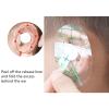 80 piece Waterproof Ear Covers Kids Bathing Ear Stickers Disposable Transparent Waterproof Ear Protector Anti-wear Shoe Sticker for Bathing and Other Water Sport or Foot Care view 3