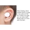 80 piece Waterproof Ear Covers Kids Bathing Ear Stickers Disposable Transparent Waterproof Ear Protector Anti-wear Shoe Sticker for Bathing and Other Water Sport or Foot Care view 4