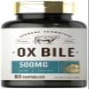 Carlyle Ox Bile Supplement 500 mg | 60 Capsules | Digestive Enzymes | Non-GMO & Gluten Free | by Herbage Farmstead view 1