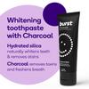 BURST Charcoal Whitening Toothpaste for Adults (4.7oz) | for Sensitive Teeth with Cavity Fighting Fluoride & Xylitol |Vegan | Gluten & SLS Free | Coconut Salt view 2