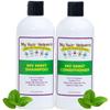 My Hair Helpers Anti Lice Prevention Shampoo & Conditioner Set for Kids, Mint, Neem, Rosemary, Stay Nit-Free, Works on 2-3 Children, 16 Ounces Each view 1