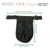 10 Pack Rapport Single Massage Bottle Holster with 8 Ounce Clear Bottle & Pump for Lotions and Oils. - The Essential Accessory for Massage Therapy Practitioners by Body Linen (Black) view 4