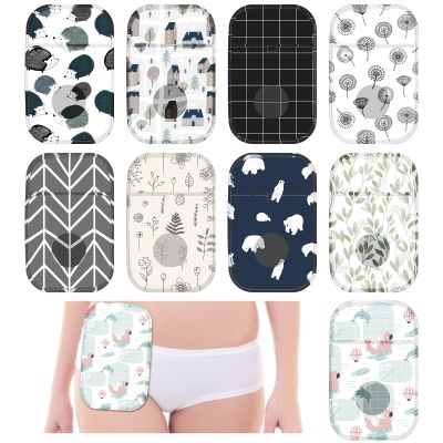 Weewooday 9 Pcs Ostomy Bag Covers Waterproof Ostomy Shower Cover Lightweight Colostomy Bags Reusable Washable Wrap with Adjustable Opening Colostomy Supplies for Women Men Care Protector