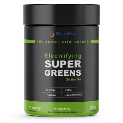 Kavir Supergreens Superfood, Premium Ingredients, Greens, Fruits &Herbs -Spirulina, Moringa, Wheat Grass etc,Boost Energy, Detox, Enhance Health & Immunity (Powder)