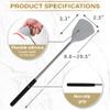 ROUNDS Cream Applicator for Back Telescopic Stick for Lotion Ointment Body Oil Medicine feet view 4