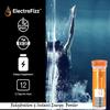 Kavir Electrolyte Instant Energy and Hydration Sports Drink - 36 Effervescent Tablets (Pack of 3 Tubes) - Lemon Flavor (Orange) view 3