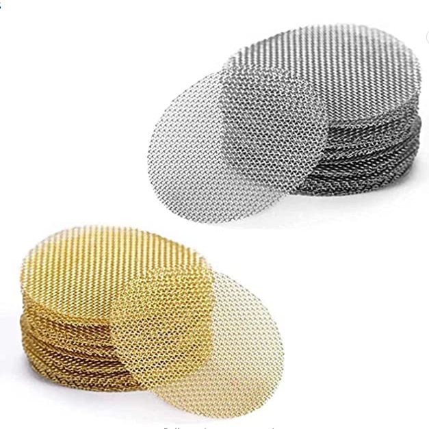 200pcs Pipe Screens, 3/4 Inch Pipe Filters, 100pcs Premium Stainless Steel Pipe Screens and 100pcs Brass Filters