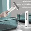 Portable Self-Squeeze Mini Mop, 2025 New Lazy Hand Wash-Free Strong Absorbent Mop, Telescopic Hands-Free Sponge Squeegee Strong Absorbent, for Bathroom Kitchens Tableware Desktop Glass. view 3