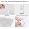 100 PCS Canned Compressed Face Towels,Compressed towels for travel,Disposable Napkins Mini Magic Coin Tissues Portable for Camping Home,Beauty Travel,Sports Outdoor. view 3