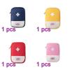 4 Pcs Empty Travel Mini First Aid Pouch, Portable Outdoor First Aid Medical Rescue Bag Multi-Function Emergency Medicine Storage Organizer Bag (Small) view 4