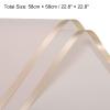 MECCANIXITY 20 Pcs Gold Edge Flower Wrapping Paper Light Pink 22.8x22.8 Inch Waterproof for Florist Bouquet Supplies, DIY Crafts, Gift/Gift Box Packaging view 2