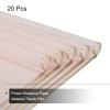 MECCANIXITY 20 Pcs Gold Edge Flower Wrapping Paper Light Pink 22.8x22.8 Inch Waterproof for Florist Bouquet Supplies, DIY Crafts, Gift/Gift Box Packaging view 3