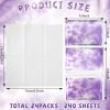 24 Packs Travel Size Tissue Pocket Slim Pack Facial 3 Ply Wallet Size Pocket Tissues for Travel Wedding Party Favors, 6 Styles(Tie Dye) view 2