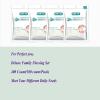 400 Count Dental Floss Picks-Tooth Picks Flossers for Adults-LIAMOSS No Break& No Shred Floss Sticks-Family Best Dental Oral Care Set(Pack of 4) view 2