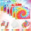 24 Packs Travel Size Tissue Pocket Slim Pack Facial 3 Ply Wallet Size Pocket Tissues for Travel Wedding Party Favors, 6 Styles(Vibrant) view 3