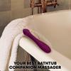 Dame Products Arc Personal Curved Massager for Women-Plum+AER Massager-Perwinkle-Stress Relief Comfort Relax,Release Powerful Strokes view 3