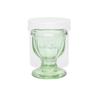 HealthAndYoga ChillEyes Transparent Glass Eye Wash Cup - Effective Eye Rinse and Cleansing  Eco-Friendly, Non-Reactive, Safe and Comfortable (Green - Single) view 1