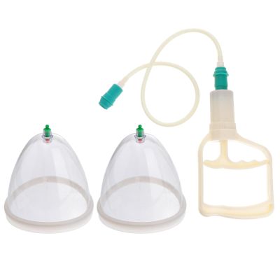 FOMIYES 2Pcs Negative Pressure Massage Cups for Cupping Therapy Body Massage Tool for Improved Circulation Simple and Practical Design for Home Use