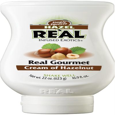 Hazel Rel Infused Exotics, Cream of Hazelnut, 16.9 FL OZ Squeezable Bottle