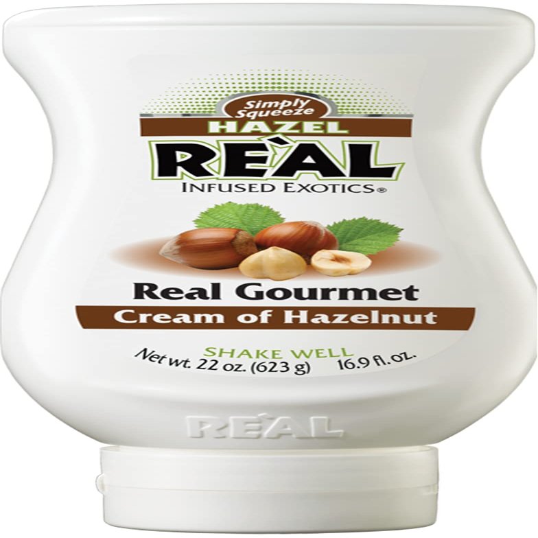 Hazel Rel Infused Exotics, Cream of Hazelnut, 16.9 FL OZ Squeezable Bottle