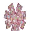 1 Pcs 10" Hand Made Pink Easter Bunny Egg Spring Wired Wreath Bow Carrot Rabbit view 3