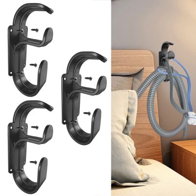 CPAP Hose Hanger with Anti-Unhook Feature - Mask Hook & Tube Holder - Supplies Organizer, Prevents Hose Tangle for Better Sleep