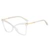 URISMO Fashion Triangle Oversized Reading Glasses, Large Blue Light Blocking Computer Readers, Big Frame Unbreakable Eyewear (Color : C9, Size : +0.00) view 1