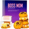 Mother's Day Gifts for Mom, Grandma, Wife, Friend, Daughter - Mo's Mixed Box - Fresh Mo's Bundt Cakes in a Beautiful Mother's Day Gift Box - Assorted Flavors: Hazelnut Spread, Dulce de Leche, Cinnamon, Guava (Boss Mom, 4 Mini Cakes) view 1
