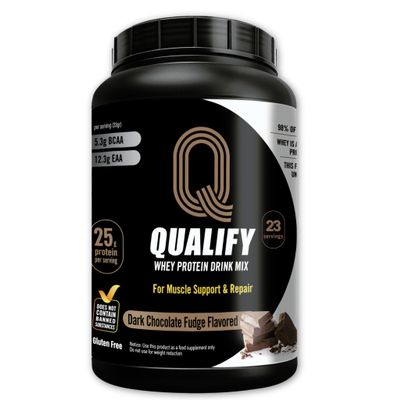 Dark Chocolate Whey Protein Powder. 25g Protein Shake for Post Workout Recovery, Smoothie & Baking. Gluten & Sugar Free, Highly Kosher, With Amino Acids (5.5g BCAA, 2.7g Leucine), 1.65lbs, 23 Servings