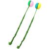 2pcs Back Scratcher Tool for Instant Itch Relief Comfortable Plastic Body for Adults and Seniors Smooth Finish for Gentle Skin Care view 1