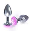 Sexy, Kinky Gift Set Bundle of The Silver Starter, Bejeweled Stainless Steel Plug and Icon Brands The 9's, S-Double Header, Double Ended Silicone Anal Beads view 4