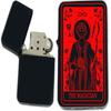 Custom Tarot Card - 24 Major Arcana Cards Available Laser Engraved Unique Collectible s Infinity Black Matt Windproof Lighters! (The-Magician Red) - Christmas, Halloween & Valentines Day Gift view 1