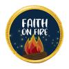 80ct Vacation Bible School Candy Religious Party Favors Chocolate Coins Faith on Fire (80 Count) - Gold Foil - By Just Candy view 2