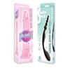Sexy, Kinky Gift Set Bundle of Diclets Pink Jelly TPR Dong and Icon Brands The 9's, S-Double Header, Double Ended Silicone Anal Beads view 1