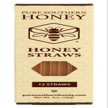 100% Authentic, USA - Made Raw Unfiltered Gourmet Honey Stick Gift Box by Pure Southern Honey - Unheated - Non - GMO, No Additives, Single-Serve All - Natural Sweetener for Teas and Snacks