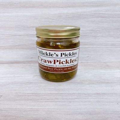 CrawPickles Mickle's Pickles (12) 12oz Jars