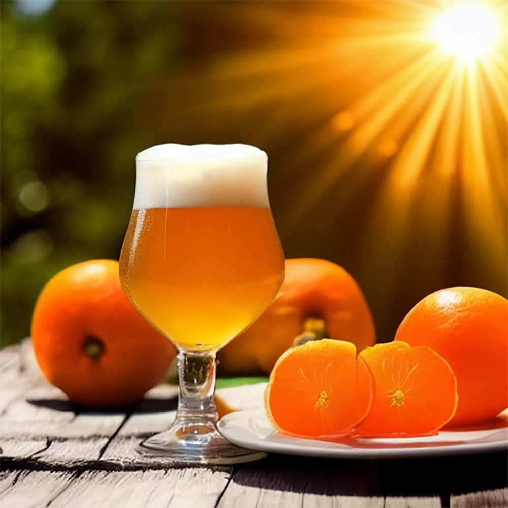 Sunbeam Tangerine Summer White Ale Extract Beer Recipe Kit
