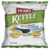 Herr's - Kettle Cooked Chips (Herr's Kettle Cooked Sour Cream & Onion Chips, 2.5 Oz 6 Pack) view 1