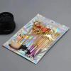 100pcs Cellophane Self Sealing Bag, Hologram Iridescent Transparent Cellophane Bags Cookie Bags for Candy Cookies Jewelry 9 X 12cm view 3