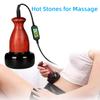 WeiiTech Hot Stone Electric Massager, Natural Stone Heating GuaSha Scraping, for Back Neck Massage Relax view 2